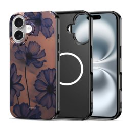 Husa MagSafe TECH-PROTECT Lamano Velvet Night pentru Apple iPhone 17 Neagra