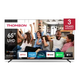 Televizor Smart Thomson 65UG4S14 Direct LED 65Inch / 164CM 4K UHD Google TV Dolby Audio Negru