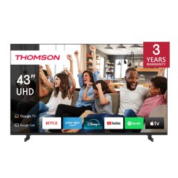 Televizor LED Smart Thomson 43UG4S14 UHD 4K Google TV 43Inch / 109CM Dolby Audio 60Hz Negru