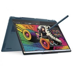 Laptop Lenovo YOGA 7 2-in-1 14 Ryzen AI 5 340 14inch OLED Touch 16GB 512GB Windows 11 Home Tidal Teal