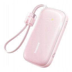 Baterie Externa Baseus EnerFill FC21 Qpow 3 Ultra 10000mAh 22.5W QC + PD 1 x USB-A - 1 x USB-C Roz