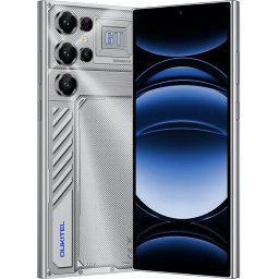 Telefon OUKITEL C61 GT 4GB RAM 128GB 4G Octa-Core 6.88Inch IPS 90Hz 5150mAh NFC Android 15 Silver