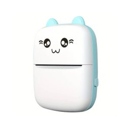 Imprimanta Termica Portabila Maxlife MXTP-100 Bluetooth 1000mAh Alb/Albastru