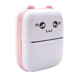 Imprimanta Termica Portabila Maxlife MXTP-100 Bluetooth 1000mAh Alb/Roz