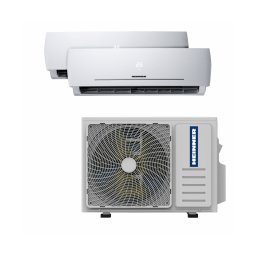 Aparat Aer Conditionat Multi Split Heinner HACMS-HS181212WH++ 18000BTU (2 x 12000 BTU) Timer Sleep iFeel Clasa A++/A+ Alb