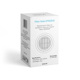 Filtru HEPA TESLA HF505HS Compatibil cu Aspirator Vertical HS505GP Alb/Negru