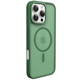 Husa Lemontti EliteGuard Magsafe iPhone 16 Pro Verde