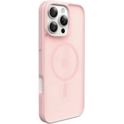 Husa Lemontti EliteGuard Magsafe iPhone 16 Pro Max Roz