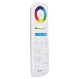 Telecomanda V-Tac Controller Banda LED 8 Zone Alb