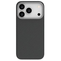 Husa Lemontti Slim Aramid/Kevlar Magsafe 600D iPhone 17 Pro Negru