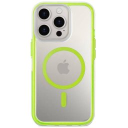 Husa Lemontti Air Bumper MagSafe iPhone 16 Pro Verde