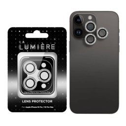 Folie Sticla La Lumiere Camera Diamond Lens iPhone 16 / 16 Plus Argintiu