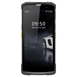 Smartphone IP Profesional Grandstream WP856 Wi-Fi6 Dual Band Display 5.5Inch RAM 4GB + ROM 64GB NFC Cititor de Bare Incorporat Android 13 IP65 Gri