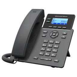Telefon Fix IP Profesional Grandstream GRP2602W cu 2 Linii Wi-Fi6 Dual Band Negru
