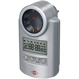 Priza Programabila Digital Brennenstuhl Primera-Line DT IP20 Argintiu