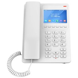 Telefon Fix IP Hotel Grandstream GHP630W cu 2 Linii Wi-Fi Dual Band Alb