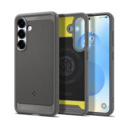 Husa Spigen MagSafe Samsung Galaxy S25 S931 Rugged Armor Gri