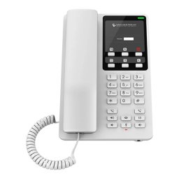 Telefon Fix IP Hotel Grandstream GHP620 cu 2 Linii 2 Conturi SIP 1x RJ45 Alb