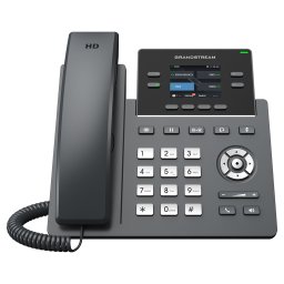 Telefon IP Profesional Grandstream GRP2612G cu 4 Linii Ecran Color 2x RJ45 Negru