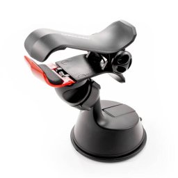 Suport Auto Carguard Telefon / GPS Universal Clips 105mm Negru