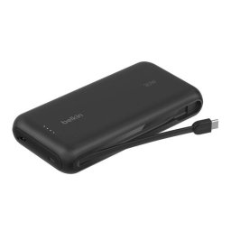 Acumulator extern BELKIN LIMITED Gaming Power Bank 20000 MAh 30W PD Cablu USB-C integrat Negru