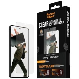 Sticla de Protectie PanzerGlass Ultra-Wide Fit FastFit pentru Samsung Galaxy S26 Ultra Transparent