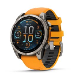 Smartwatch Garmin Fenix 8 Sapphire Grey/Orange