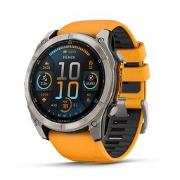Smartwatch Garmin 010-02905-11 / Fenix 8 Sapphire L Grey/Orange