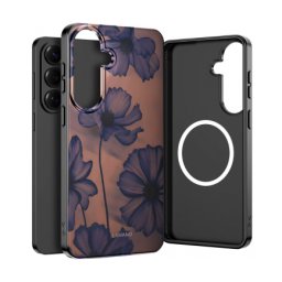 Husa TECH-PROTECT MagSafe Samsung Galaxy S26 S942 Lamano Velvet Night Negru
