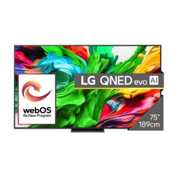 Televizor LG QNED MiniLED 190cm 75inch 75QNED86A3A Ultra HD 4K Smart TV WiFi CI+ Negru