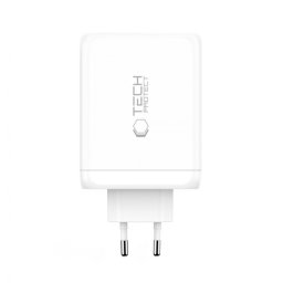 Incarcator TECH-PROTECT Retea NC200W-GAN 200W 5A 1 x USB-A - 3 x USB-C Alb