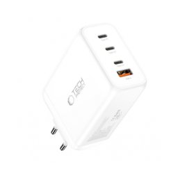 Incarcator TECH-PROTECT Retea NC240W-GAN 240W 5A 1 x USB-A - 3 x USB-C Alb