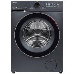 Masina de Spalat Rufe Frontala Toshiba TW-T21BU90UWBK(MG) 8KG 1400RPM Functie AROMA+ Functie Abur Tehnologie UFB Wi-Fi Motor Inverter Clasa A Morandi Gray