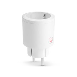 Priza Inteligenta Delight WiFi cu Contor Consum 16A 3680W Alexa Google Siri IFTTT Tuya Alb