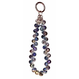 Snur de Mana Lemontti pentru Telefon Crystal Aurora 30Cm Violet
