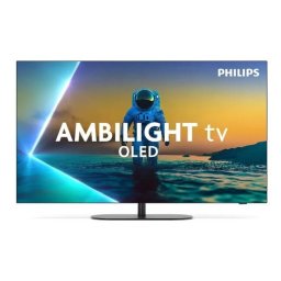 Televizor Philips 55OLED810/12 55inch OLED 4K UHD HDR DVB-T2/C/S2 Smart TV Wi-Fi Bluetooth 144Hz Negru