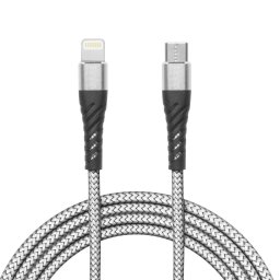 Cablu Date Delight iPhone Lightning la USB C 2m Incarcare Rapida 2A Rezistent Anti Incurcare