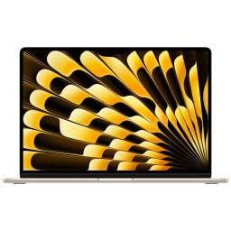 Laptop Apple MacBook Air 15.3 inch Liquid Retina M5 10-Core 16GB 2TB SSD macOS Starlight