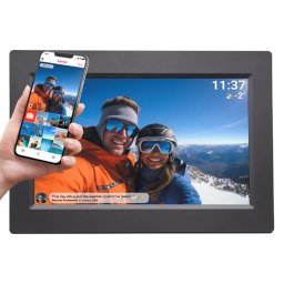 Rama Foto Digitala Denver PFF-1015B FRAMEO Ecran IPS Tactil 10.1Inch 16GB Wi-Fi Negru