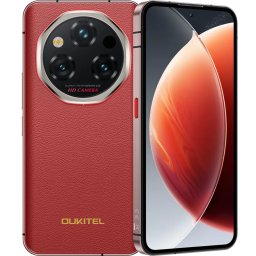 Telefon OUKITEL WP210 12GB RAM 512GB NFC 5G Dimensity 8200 6.7Inch 120Hz AMOLED Android 15 Red