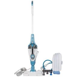 Mop Electric cu Abur Black+Decker FSMH1321 Rezervor Apa 0.5L 1300W Alb/Albastru