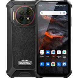 Telefon Rugged OUKITEL WP19 Pro 8GB RAM 256GB NFC 4G 6.8Inch 120Hz Helio G99 22000mAh Android 13 Negru
