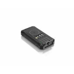 Acumulator Extern Denver PSC-20012 Alimentare Solara 20000mAh Cabluri Integrate Incarcare Wireless 5W Negru