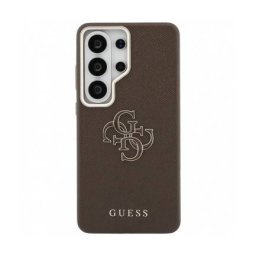 Husa Guess Samsung Galaxy S26 Ultra S948 4G Grained Big and Classic Logo Maro