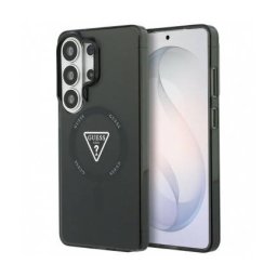 Husa Guess MagSafe Samsung Galaxy S26 Ultra S948 IML Gradient Triangle Logo Negru