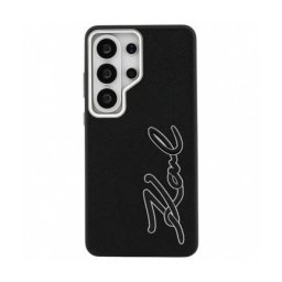 Husa Karl Lagerfeld Samsung Galaxy S26 Ultra S948 Signature Resin Logo Negru