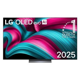 Televizor OLED Smart LG evo AI C5 (OLED77C58LA.AEU) 77Inch / 195CM 4K UltraHD Clasa F Negru