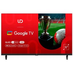 Televizor QLED Smart UD 32QHGC5210S 32Inch / 80CM HD Ready GoogleTV Negru