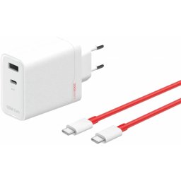 Incarcator Retea OnePlus Supervooc 120W Dual Port GaN Power Adapter Kit