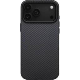 Husa PITAKA pentru Apple iPhone 17 Pro Max Black Grey